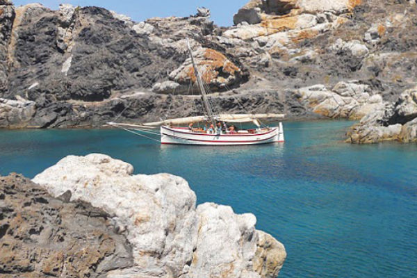 Boat trips and big fish game during your stay in SA Gavina apartments in Estartit