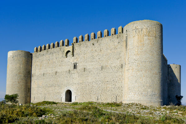 Visit the “castell Montgri” (the castle of the grey mountain)