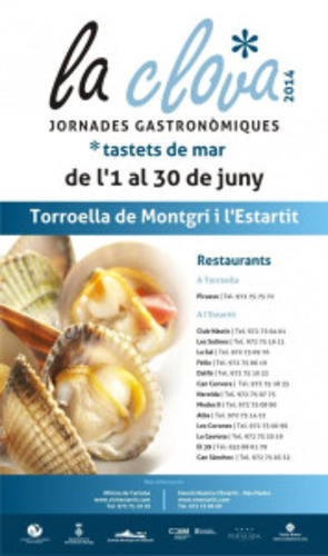 Gastronomic days of la clova in the Estartit during june