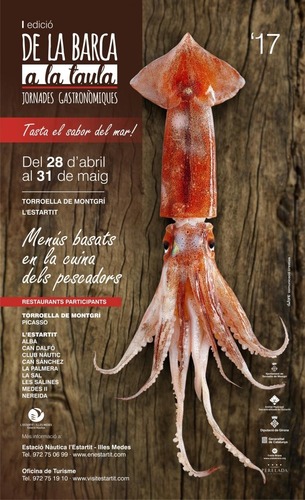 Gastronomic days “from the boat to the table” in Estartit during may