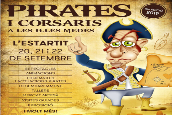 New edition of the “Fira de Pirates i Corsaris de les Illes Medes” – September 2019