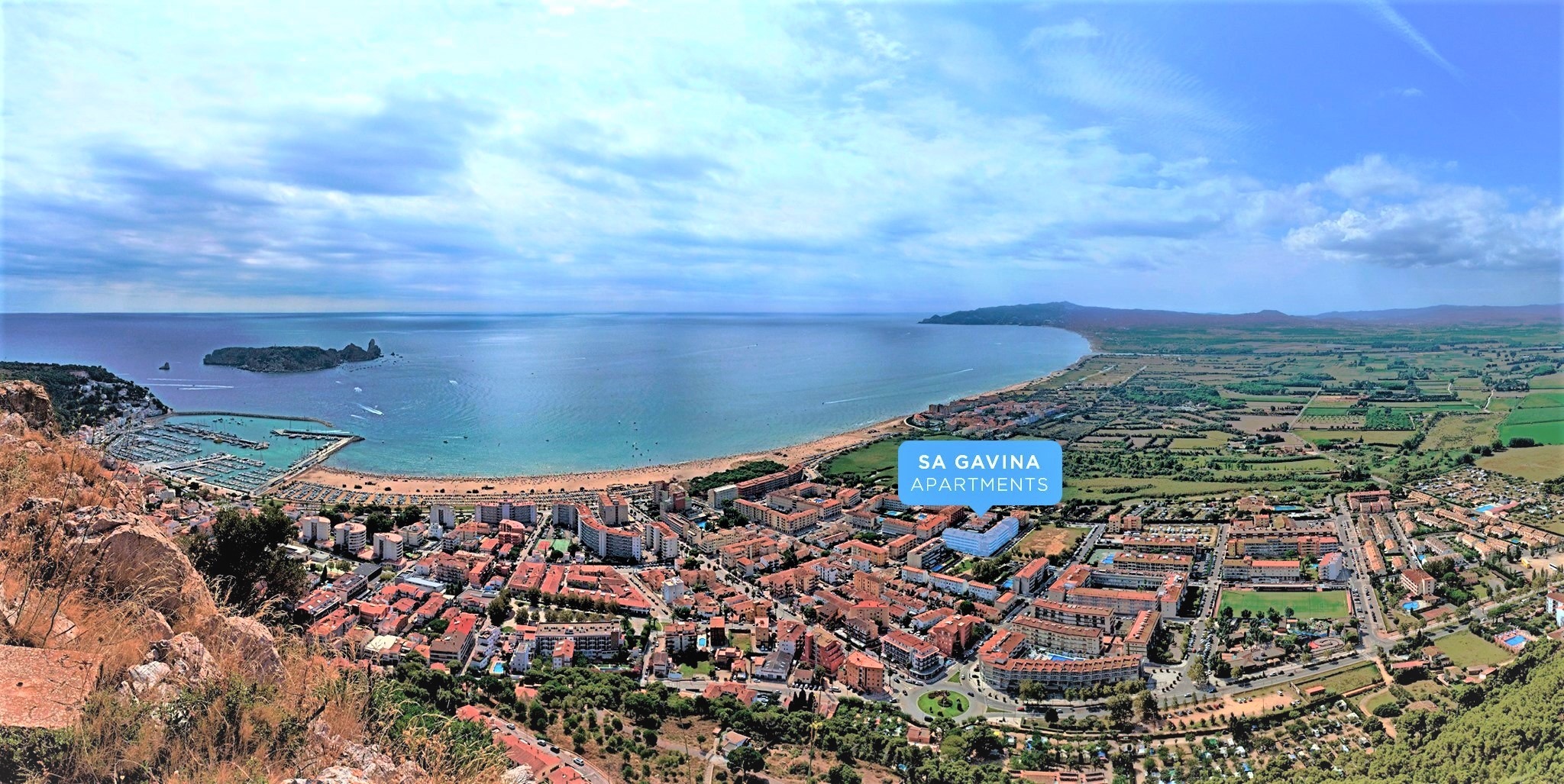 nueva APARTAMENTS SA GAVINA ESTARTIT ON SOM DONDE ESTAMOS WHERE WE ARE